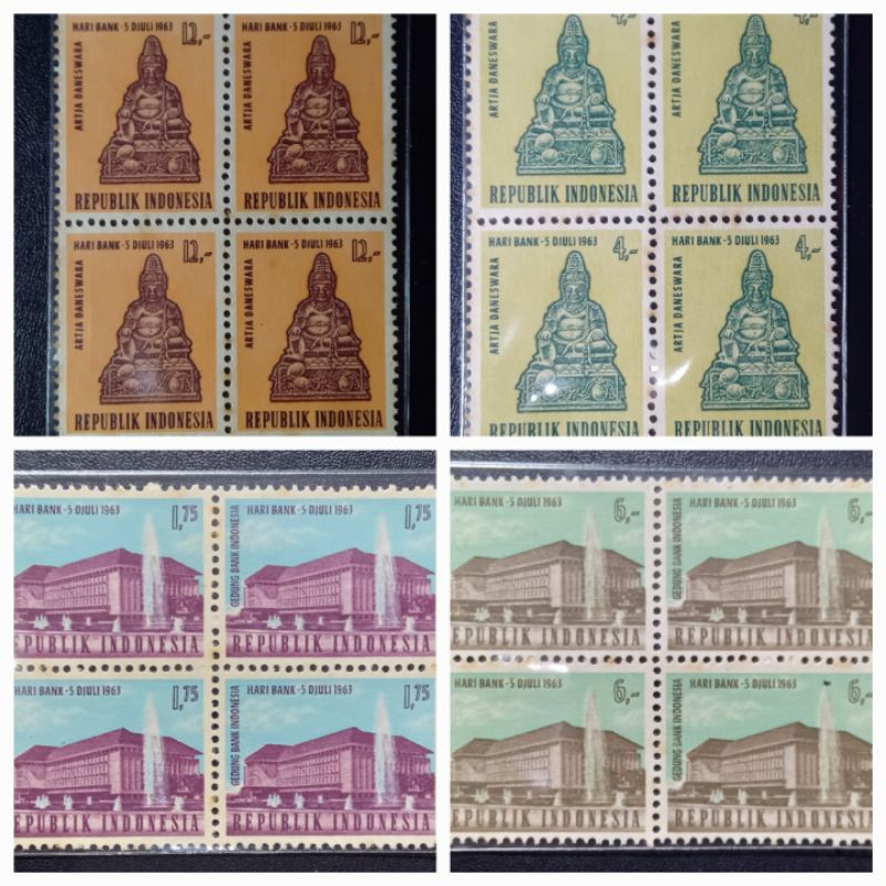 

prangko indonesia hari bank-5 djuli 1965