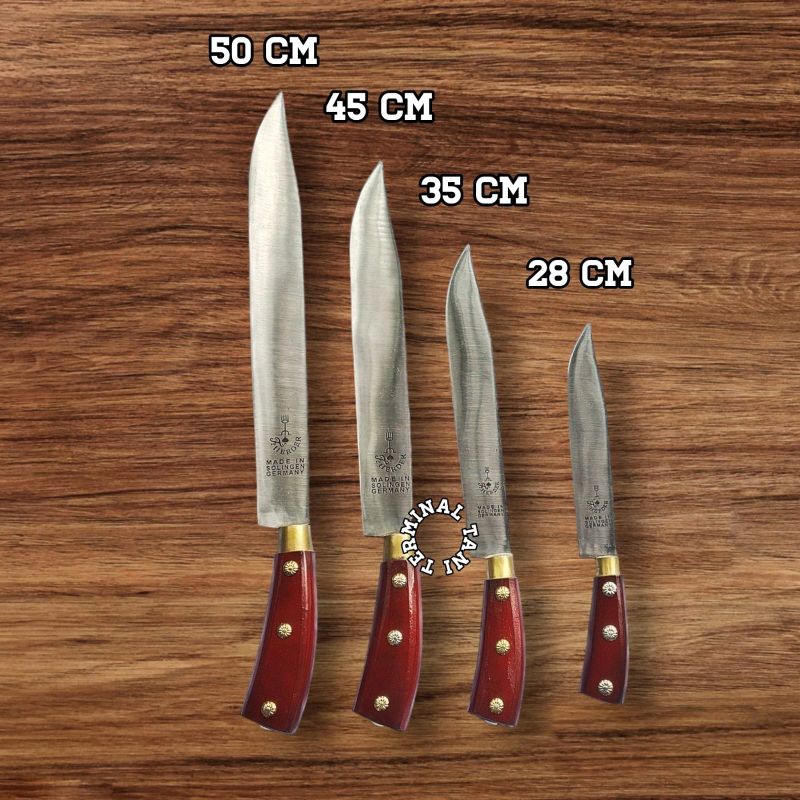 Pisau Herder Solingen Germany/Cap Garpu