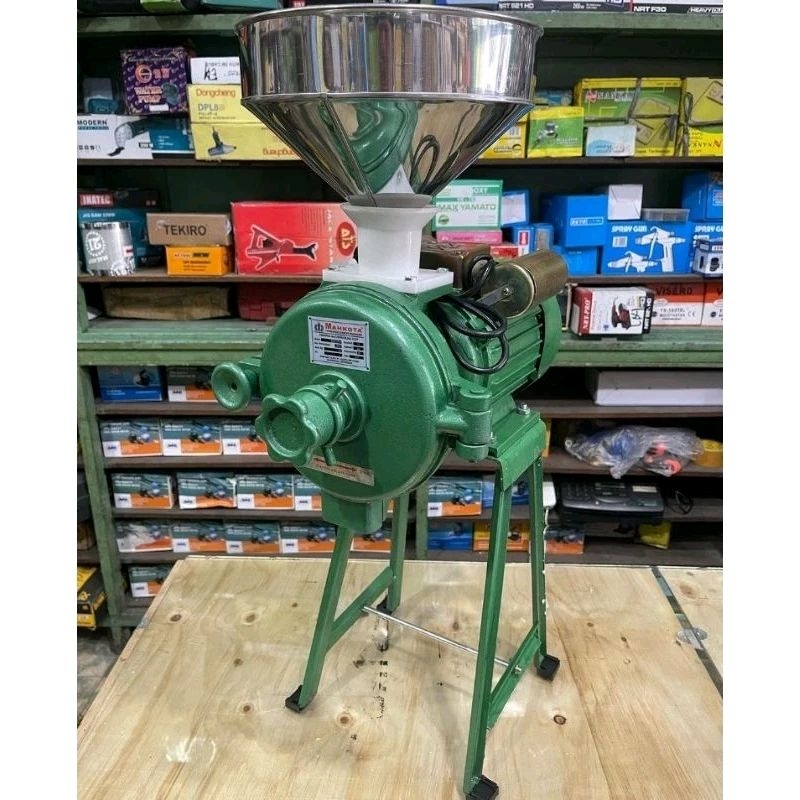 MESIN GILING KOPI MINI INCLUDE DINAMO GRINDING MAHKOTA MGD - 150E