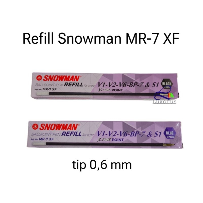 

Refill Isi Pulpen Snowman MR-7 Xtra Fine