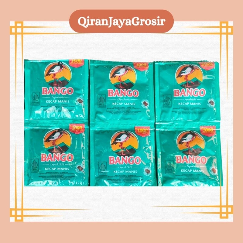 

KECAP BANGO RENCENG 18ML ISI 12PCS