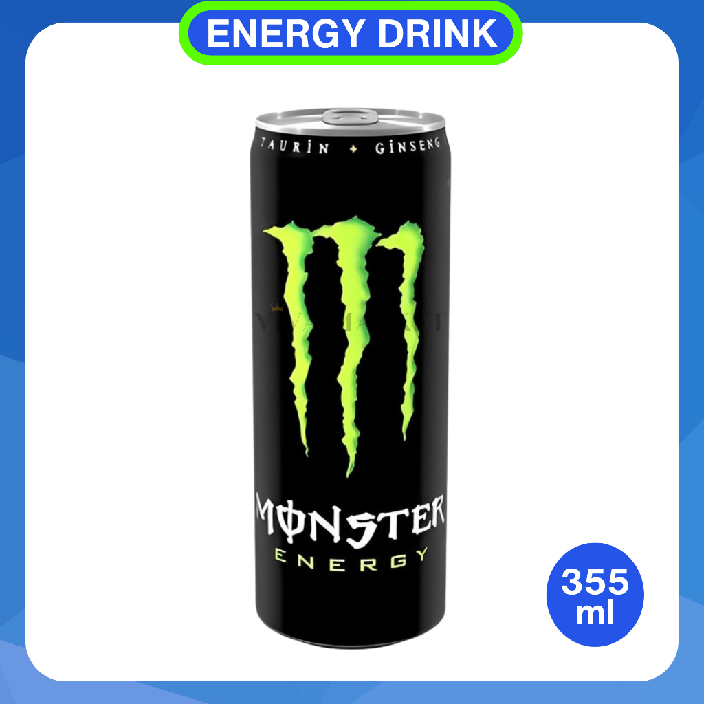 

Monster Energy Drink 355ml. Minuman Energi Berlogo HALAL