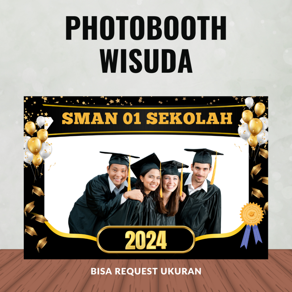 PHOTOBOOTH WISUDA - BANNER PHOTOBOOTH WISUDA