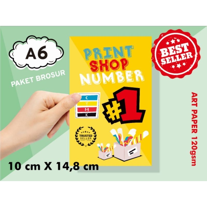 

Brosur Custom Artpaper 120gsm/150gsm