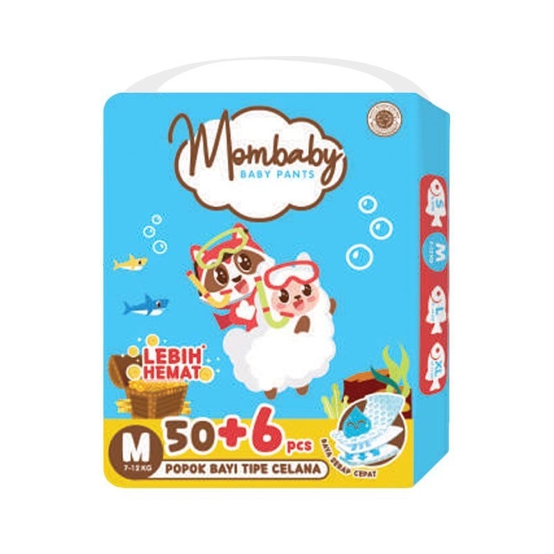 Popok Mombaby Uk M 50+6