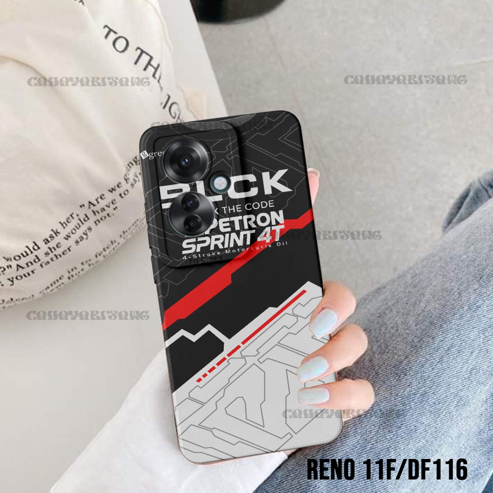 CAHAYABINTANG - CASING HP UNTUK OPPO RENO 11F GAMBAR GAME BOY SOFTCASE PELINDUNG HANDPHONE