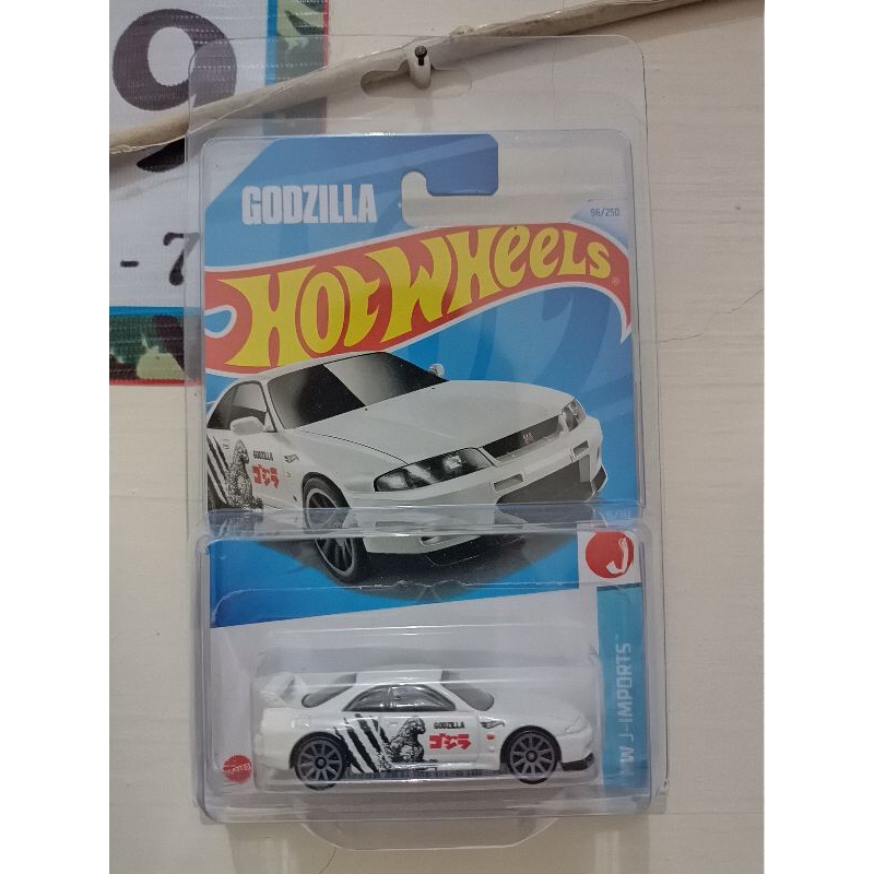 Godzilla Putih Nissan Skyline R32 GTR R35 / R34 Hitam edition Collektor's Mighty K Hot Wheels Asli D