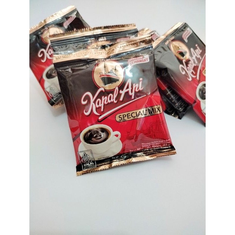 

Kopi Kapal Api Aneka Ukuran (6gr - 60gr) + Spesial Mix + Grande