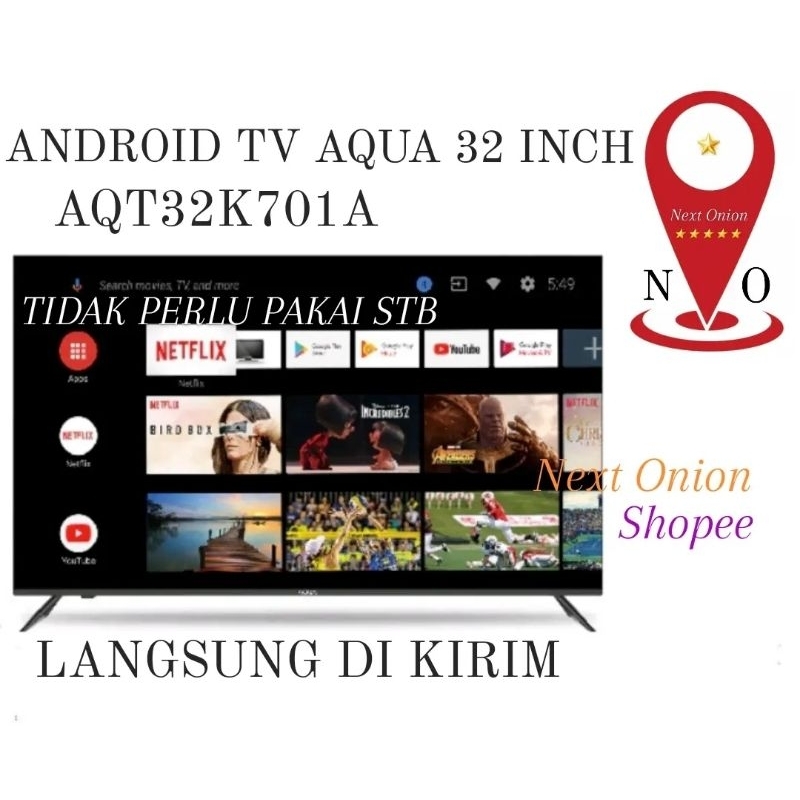 Android tv aqua 32 inch digital tv