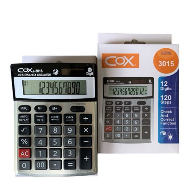 

Kalkulator calculator dual power 3015 Cox Original