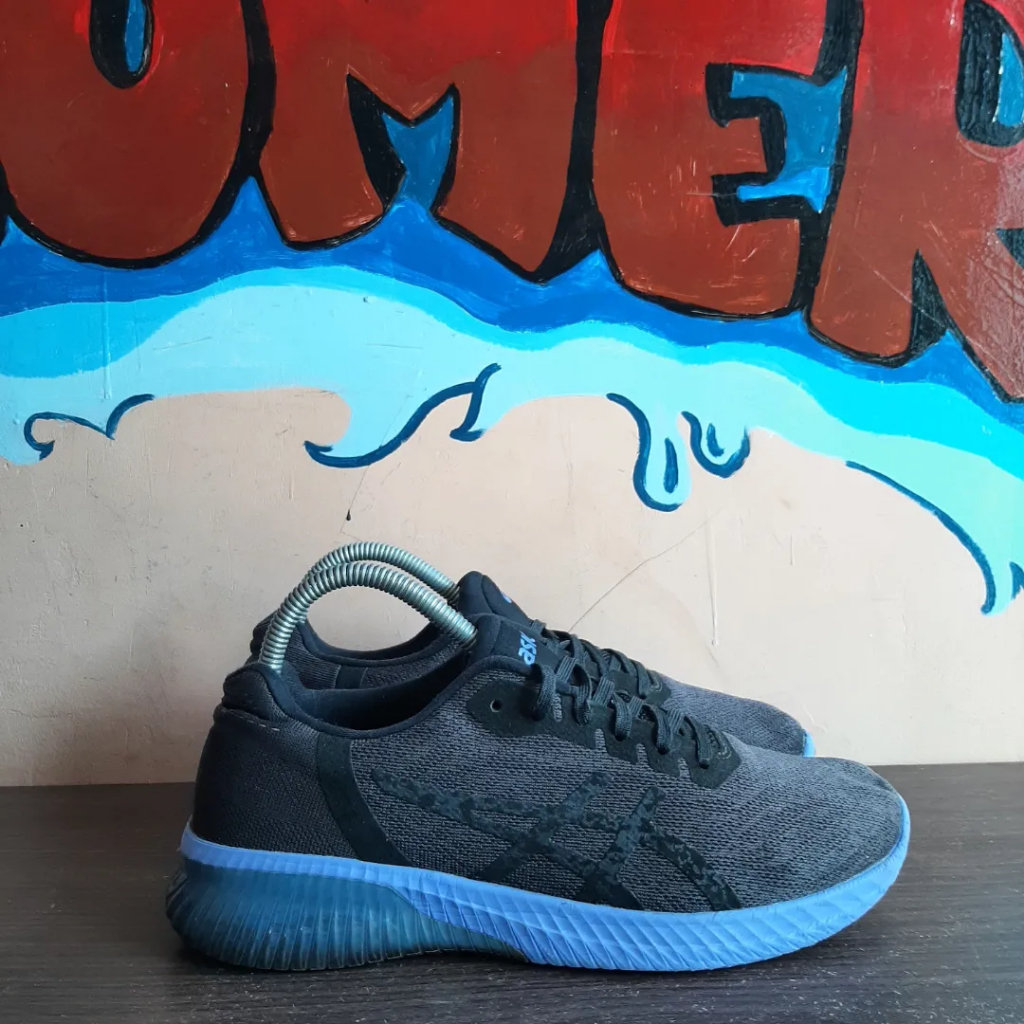 Sepatu Asics Gel Kenun Black-Purple