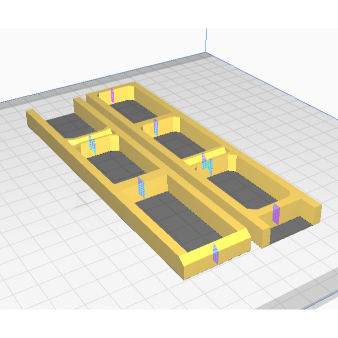 Miniatur sasis Bus / Truk 1:14
