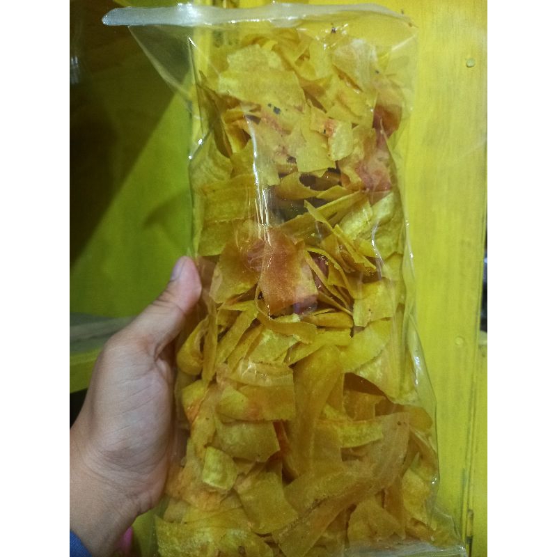 

250g Keripik Pisang Asin Gurih Renyah