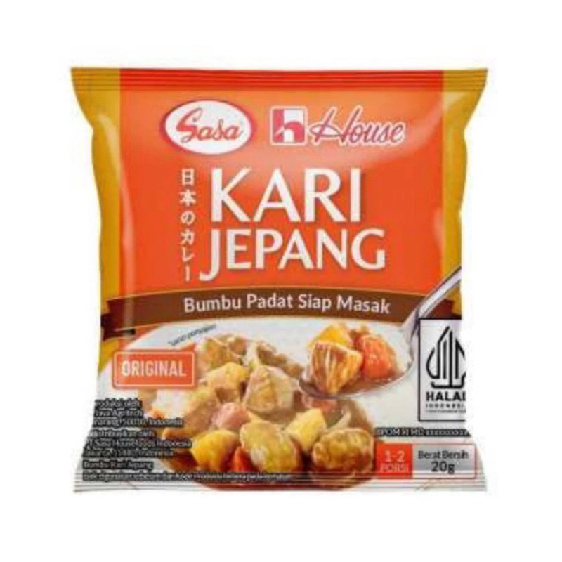 

SASA House Bumbu Masak Makanan Kari Jepang - bumbu padat siap masak