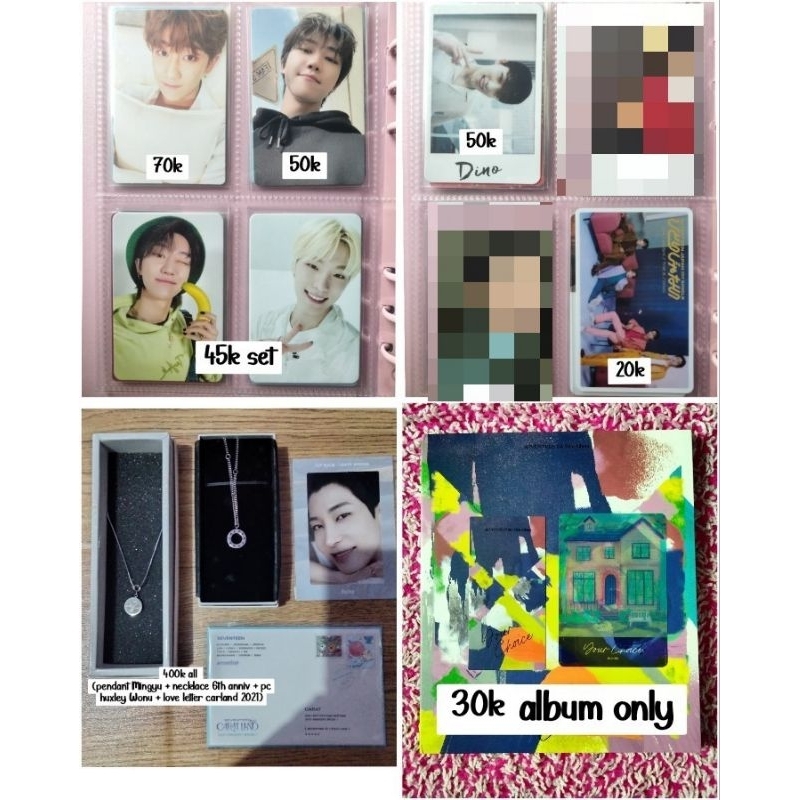 [READY] Album Seventeen Teen Age White Your Choice Beside Photocard The8 Dino TA Caratland carland g