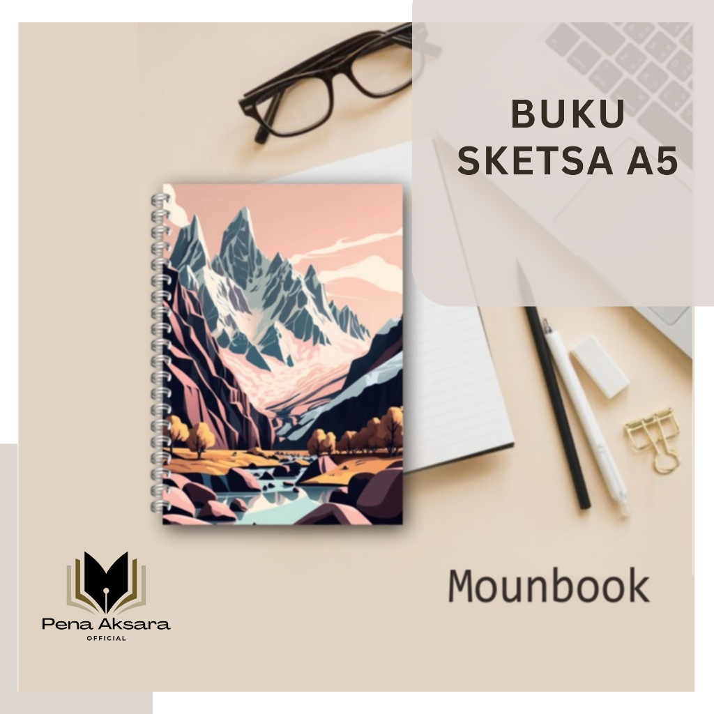 

Buku Sketsa / Sketch Book / Buku Gambar Spiral / Buku Sketsa A5