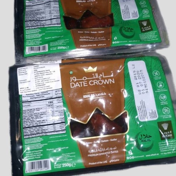 

Hemat Banget Kurma Date Crown Khalas 25gr presskurma pres enak exp Oktober 225ThermoTermo