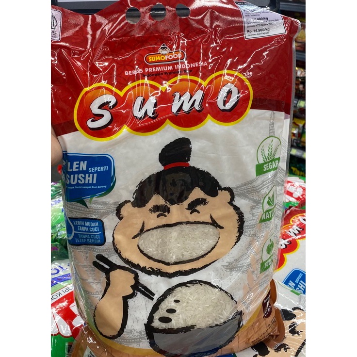 

Sale Oke Beras Sumo bks Merah Pulen bs krm InstanKargo