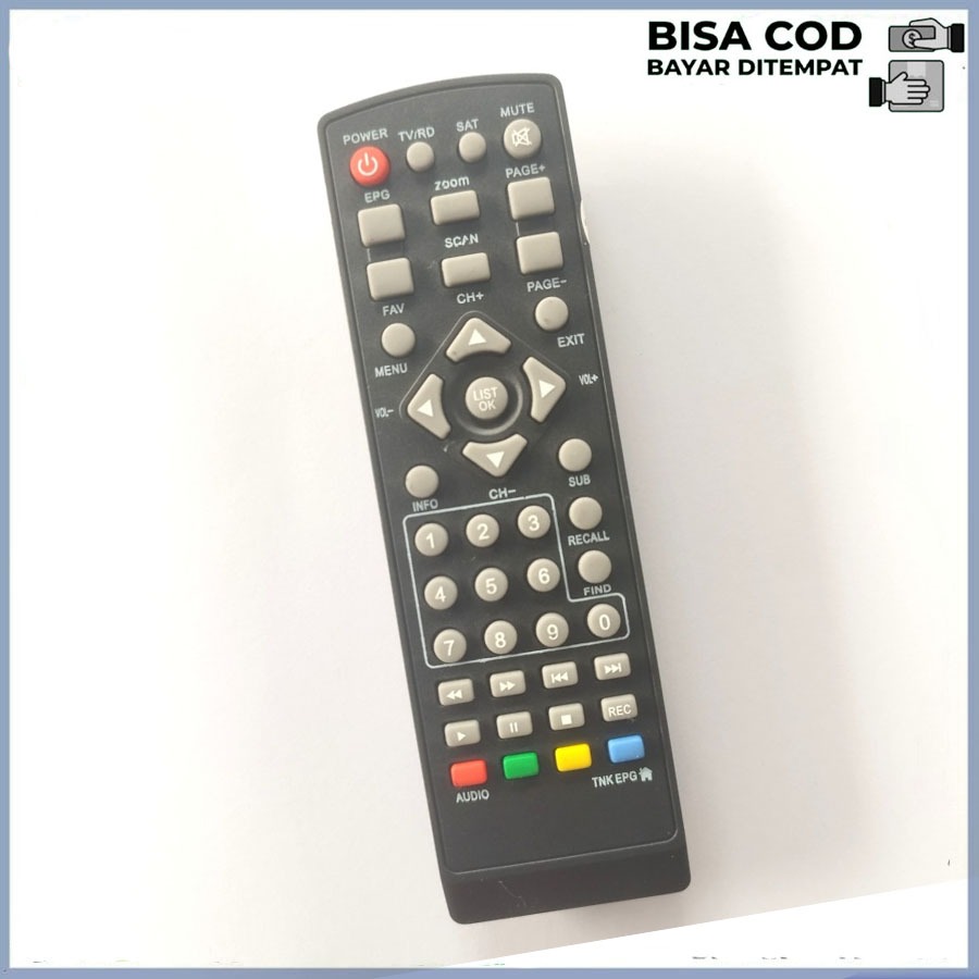 Remot STB TANAKA DUS BIRU BODY BESI DVB-T2