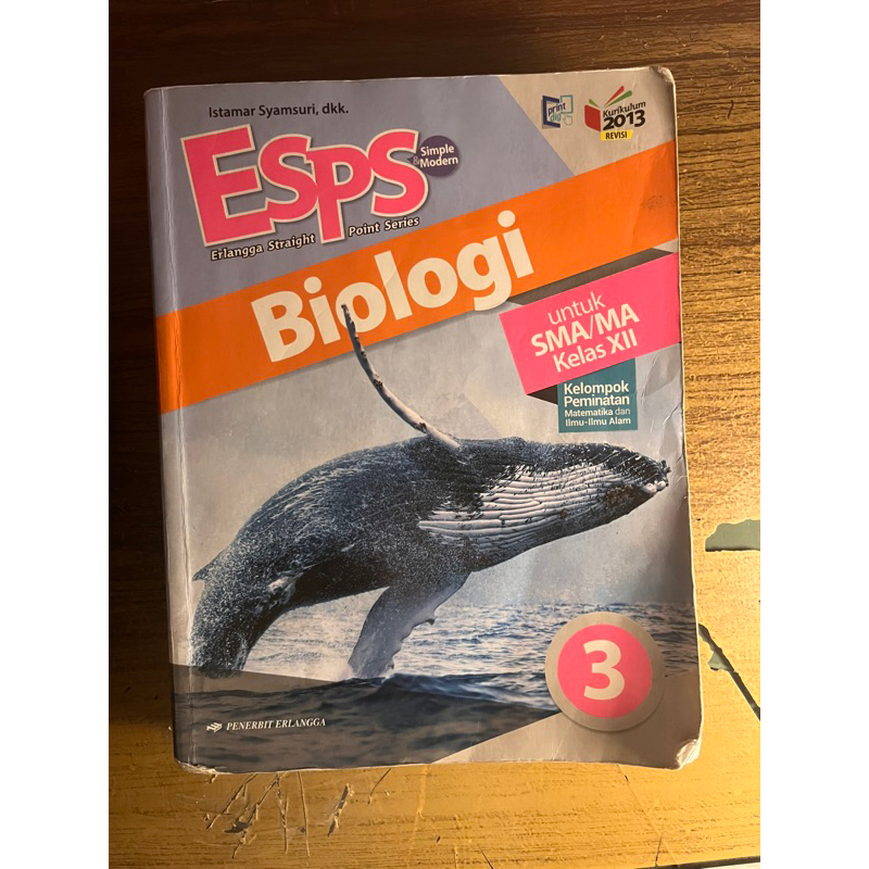 ESPS BIOLOGI KELAS 12 SMA IPA ERLANGGA