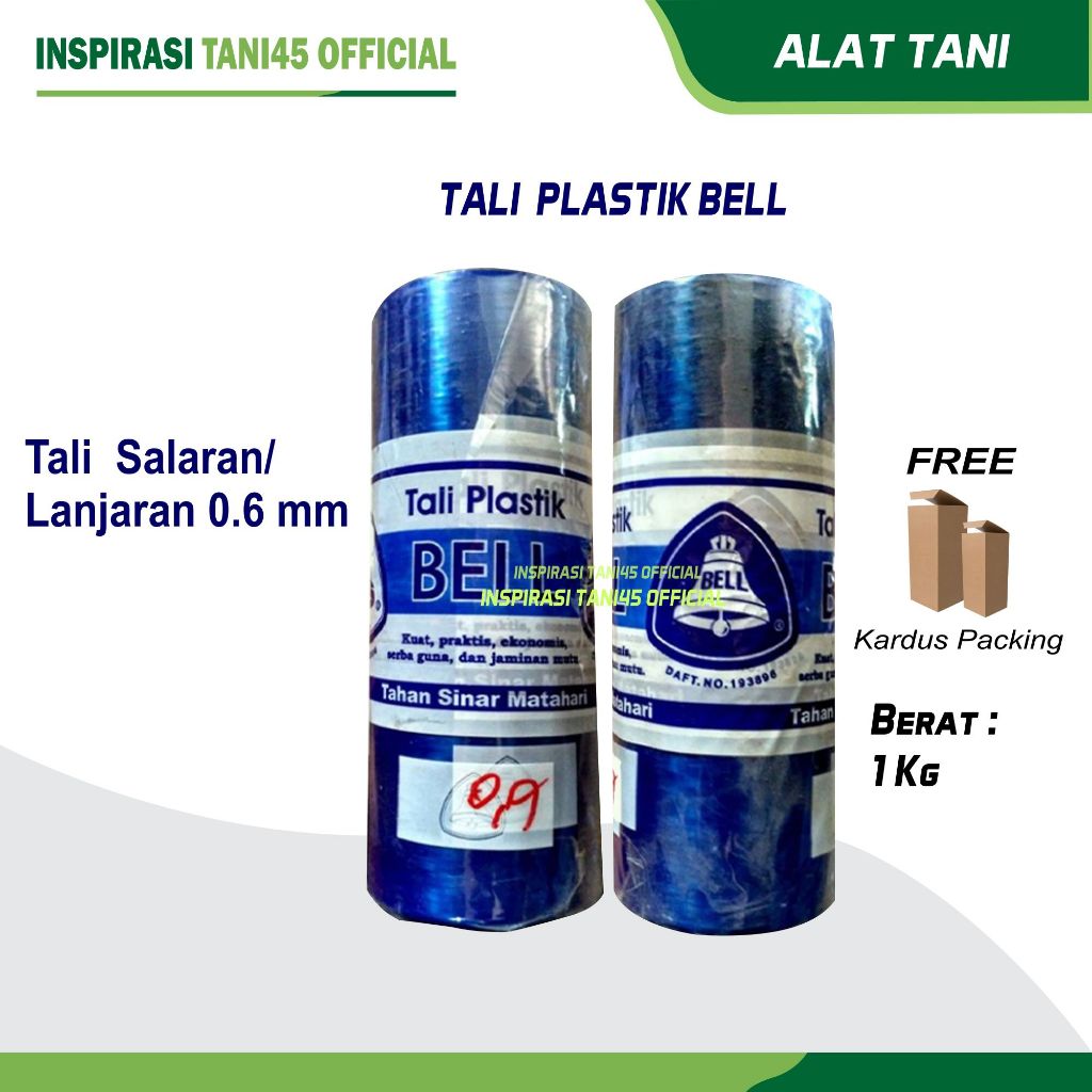 Tali bell pertanian/Tali bell pertanian 1kg/Tali rek bell/Tali trek bell /Tali Plastik Pertanian Tal