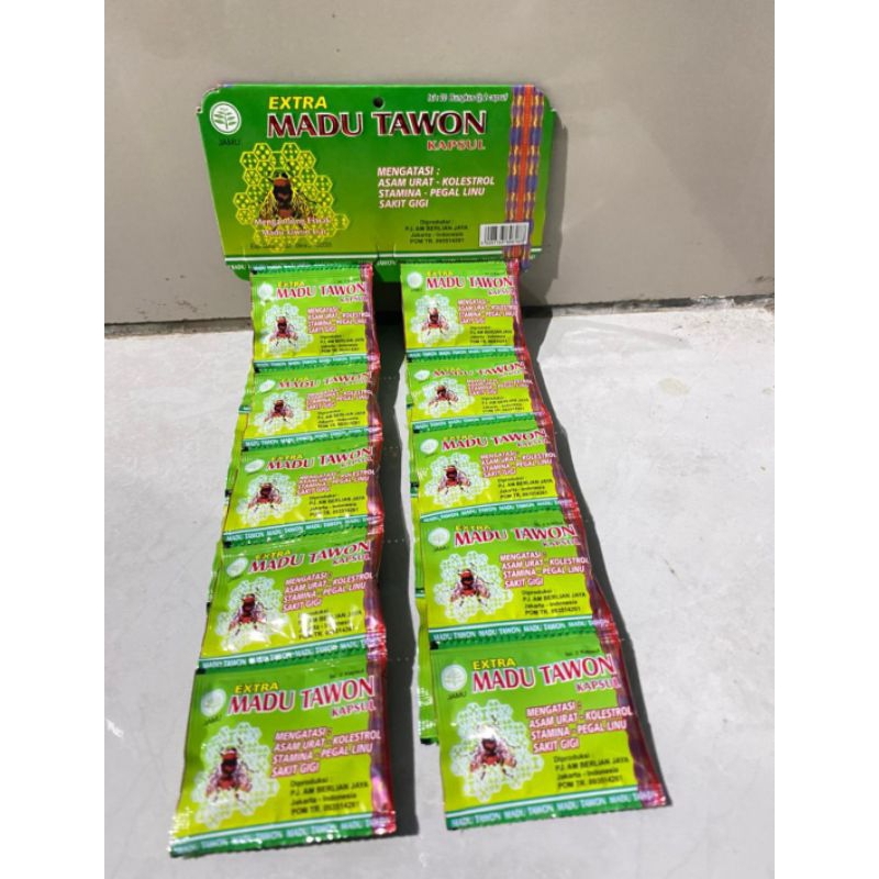 

KAPSUL MADU TAWON EXSTRA