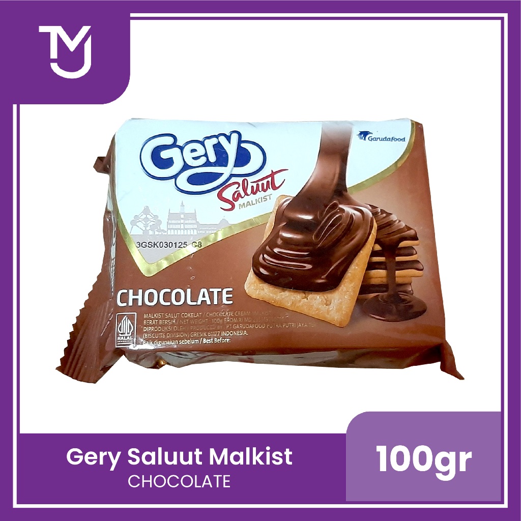 

Biskuit Gery Saluut Malkist Chocolate 100gr