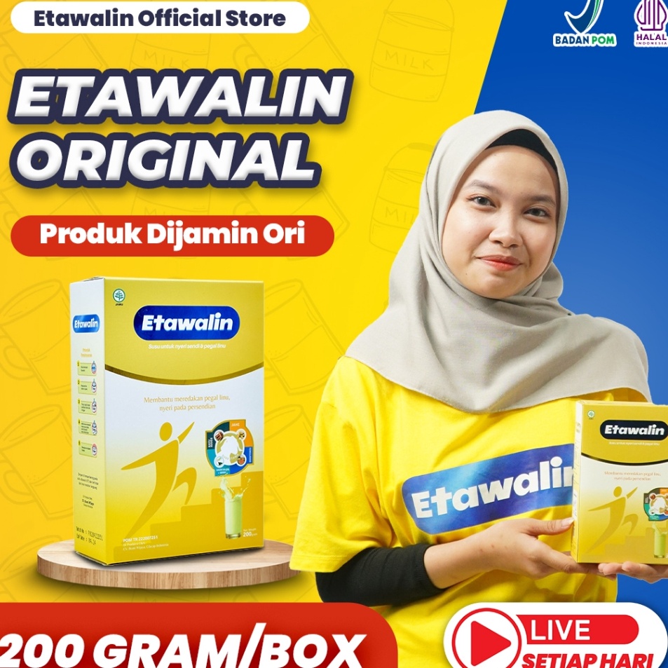 

Cuma Sehari ETAWALIN 1 ORIGINAL Susu Kambing Ori Official Store Asli Ampuh Atasi Nyeri Sendi Etawalin