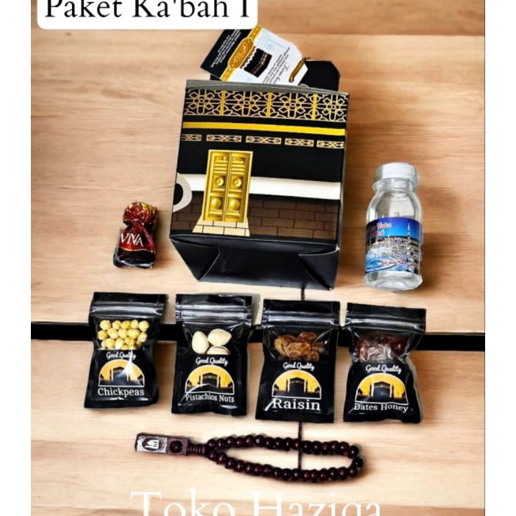 

Cuci Gudang paket oleh oleh haji dan umroh Kabah premium All varian