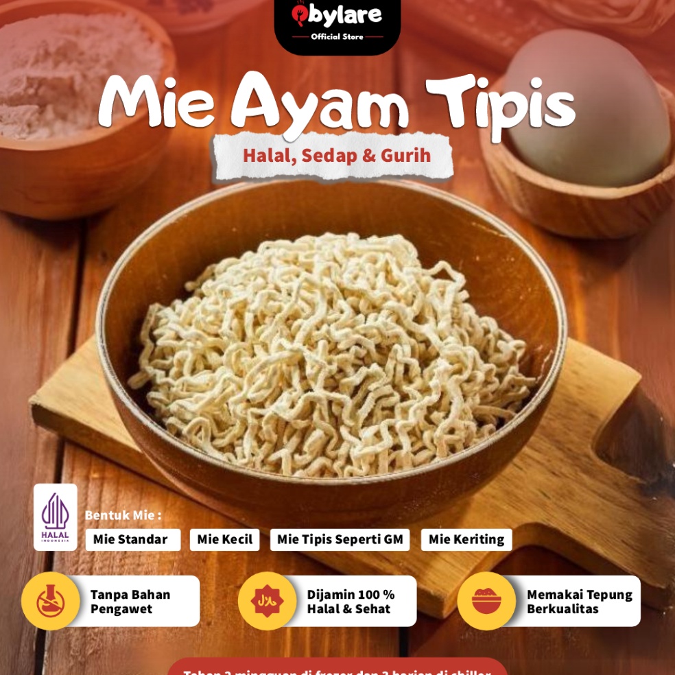 

Hemat Keras mie bakmi mie ayam tipis seperti GM mie mentah