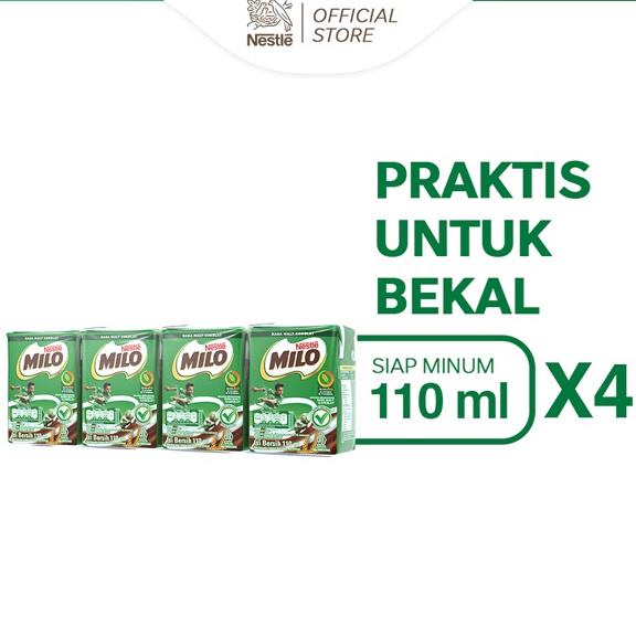 

Produk Terbatas Milo ActivGo Minuman Mengandung Susu dan Cokelat UHT 11ml x4