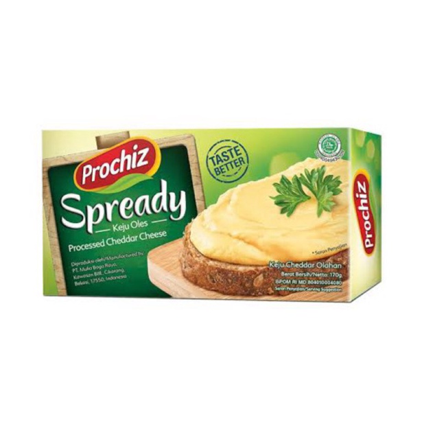 

Buy Now Prochiz Spready Keju Oles 16gr