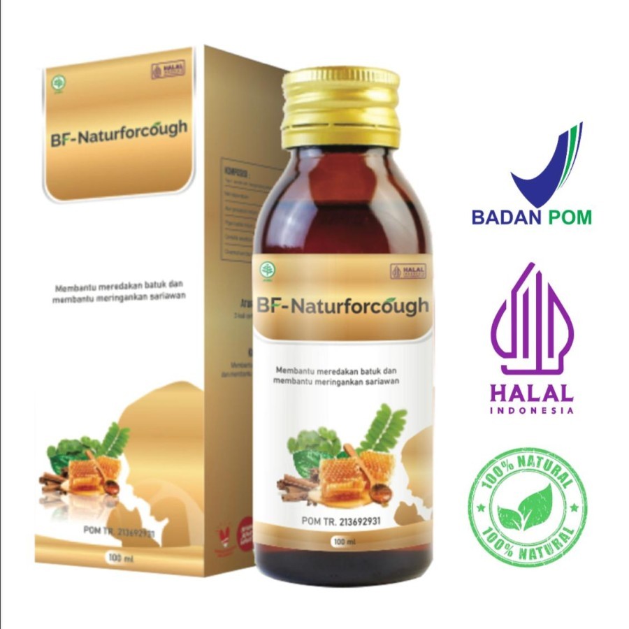 

Obat Batuk dan Sariawan, BF Naturforcough 100% Natural