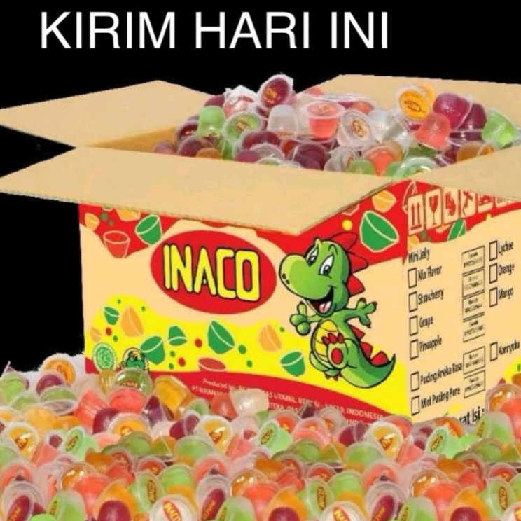 

Get It Now SURABAYA JELLY INACO FREE BUBLE WRAP inaco 1kg99gr isi antara 6365pcs exp 225