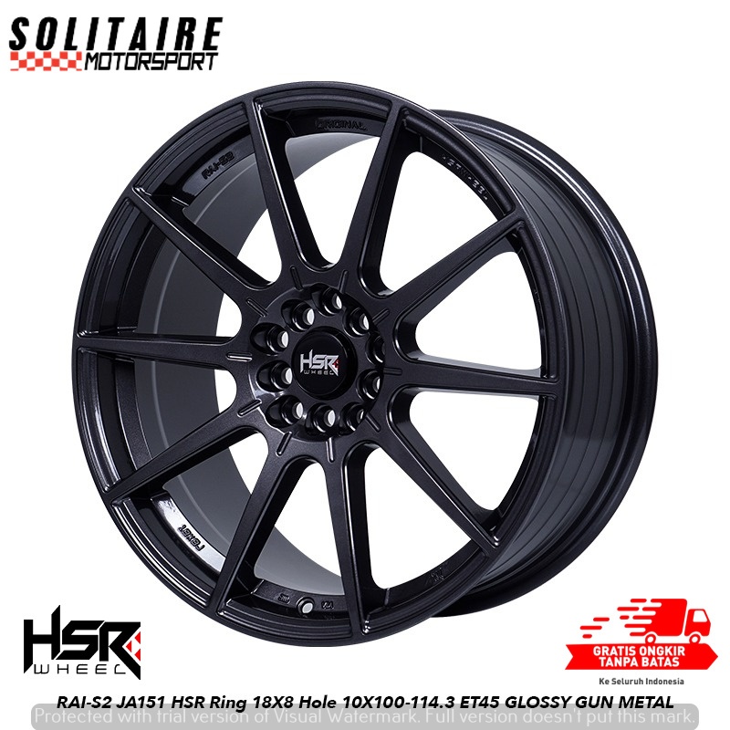 VELG MOBIL HSR RING 18 UNTUK ALTIS ACCORD CAMRY DLL