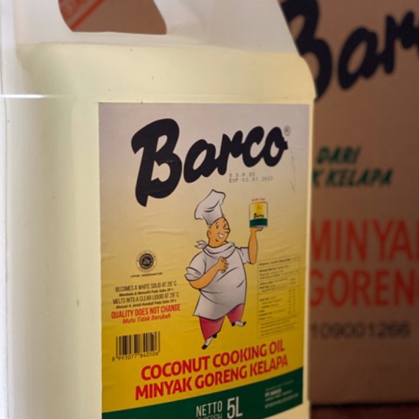 

Booming Minyak Goreng Barco 5 L Jerigen