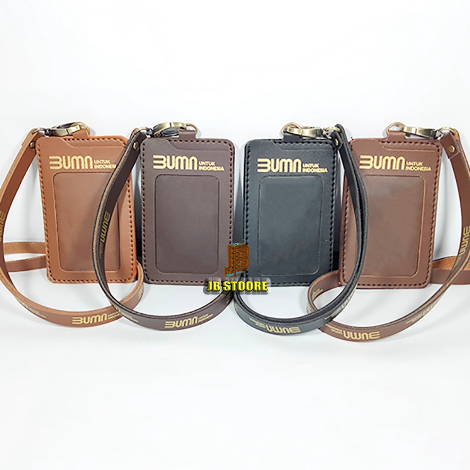 

Harga Terjamin Tempat Id Card BUMN 3K Kulit Id Card Holder Bumn Indonesia Gantung name tag bumn tali kulit