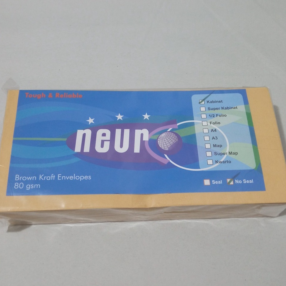 

Serbu Grosir Amplop Coklat Ukuran Kabinet Neuro 11 x 24 cm