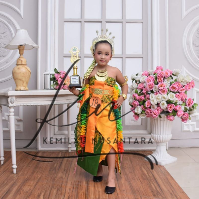 DODOT ANAK/BAJU BASAHAN ANAK/ADAT JAWA/PAES AGENG ANAK/BAJU KEBESARAN JAWA/BAJU KARNAVAL