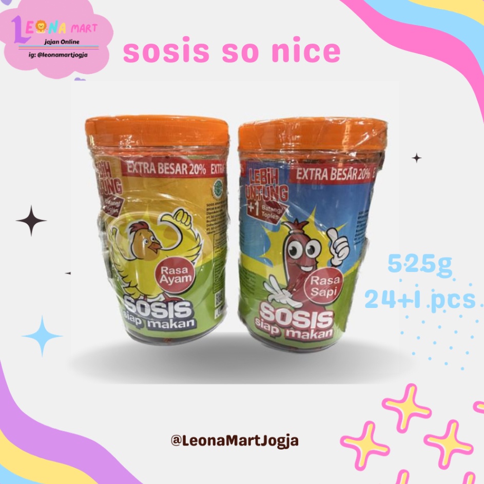 

Discount sosis so nice ayamsapi 21g