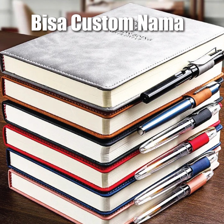 

Flash Promo Buku Catatan Tebal 36 Halaman Jurnal Harian Cover Kulit untuk Bisnis Harian Kantor Kuliah Bisa Custom nama