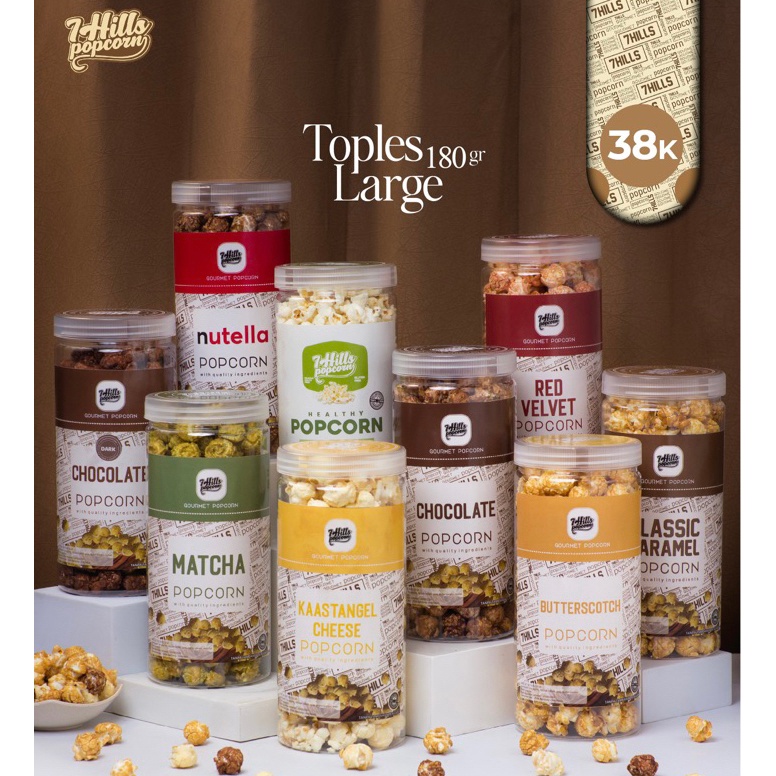 

Buruan Beli 7Hills Popcorn Toples Large 18gr