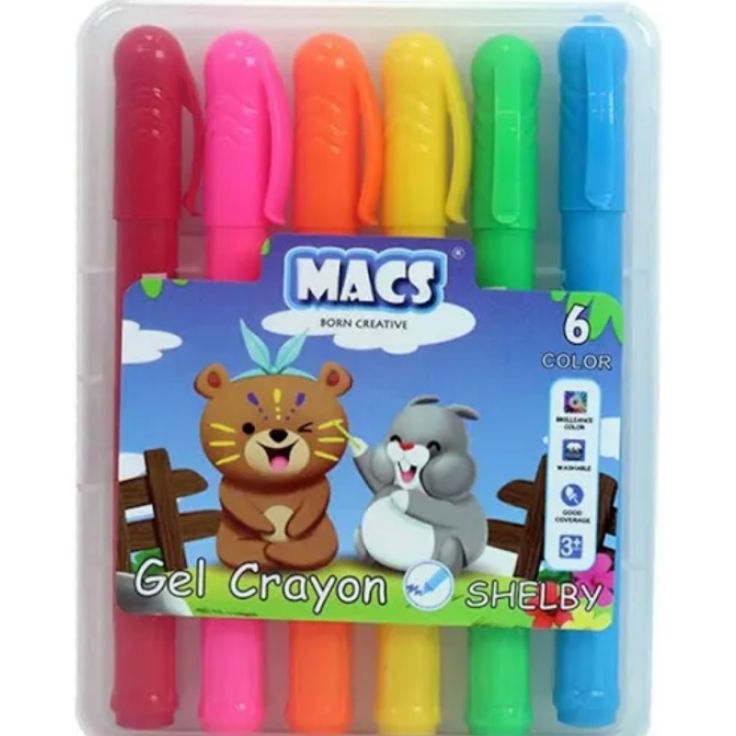 

Penjualan Terlaris Crayon Macs Gel 6 Warna