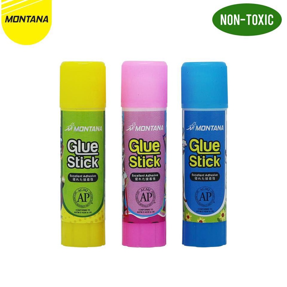 

Pabrik Resmi Montana Glue Stick Fancy Lem Batang Montana GSF1 1Gr BOX