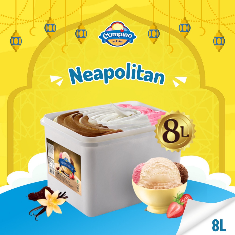 

Hot Item Campina Ice Cream Campina 8 Liter Neapolitan Es Krim