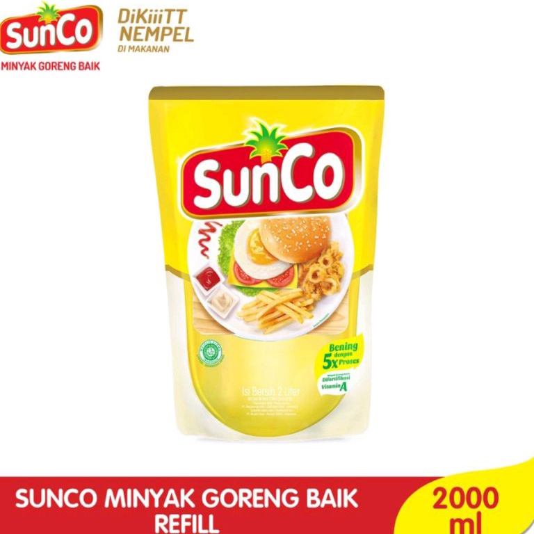 

Penawaran Spesial Sunco Minyak Goreng Refill 2L