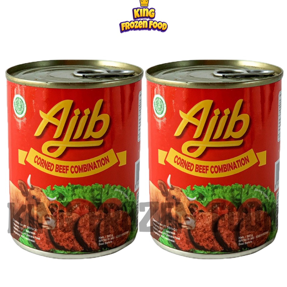 

Untuk Anda Ajib Kornet Daging Sapi Isi 34G