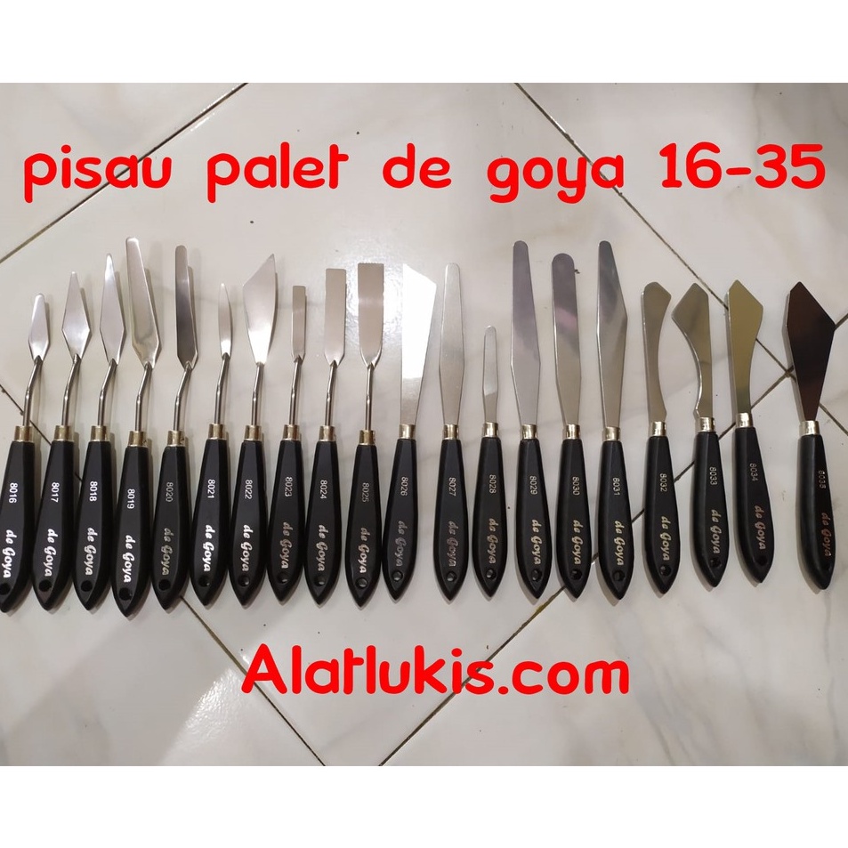 

Diskon Untung Pisau Palet Lukis De Goya per pc Painting Knife Palette Knife 816 835