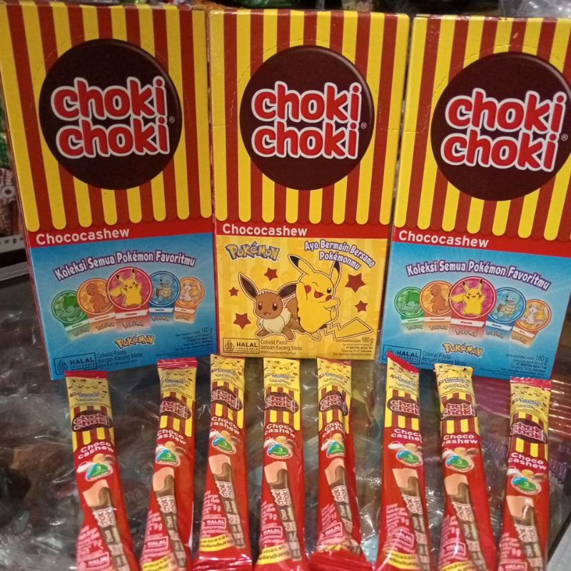 

Choki choki coklat pasta 180g(20stik)