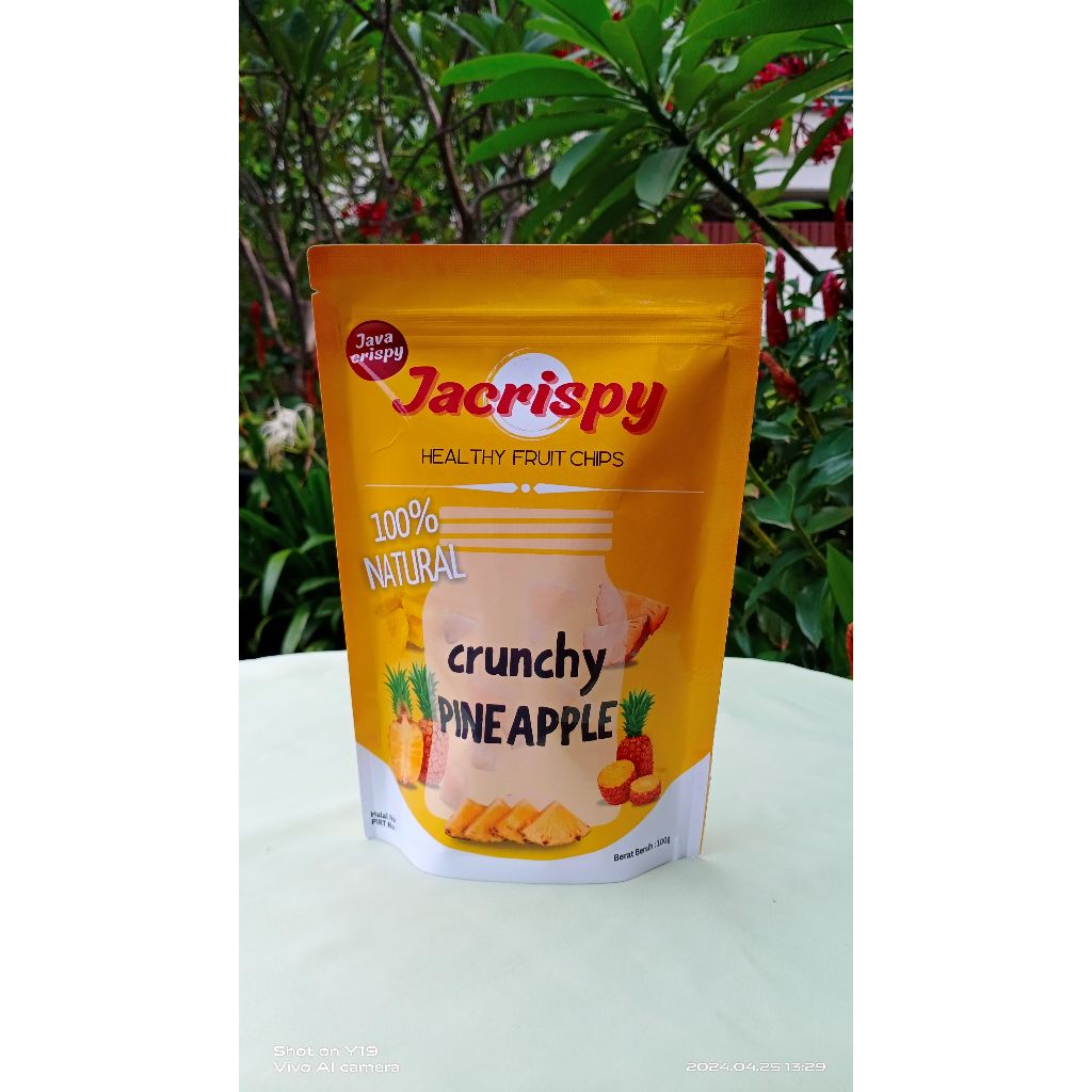 

JACRISPY Crunchy Pineapple | Cemilan Snack Sayur Buah Kering | Dried vegetables and fruits | Snack Sehat Diet | Guilty Free